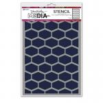 Dina Wakley Media Stencil - Lattice [MDS77688]