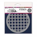Dina Wakley Media Stencil - Rattan Coaster [MDS84952]