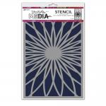 Dina Wakley Media Stencil - Sunshine [MDS81654]
