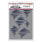 Dina Wakley Media Stencil - Tornado
