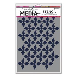 Dina Wakley Media Stencil - Wallpaper