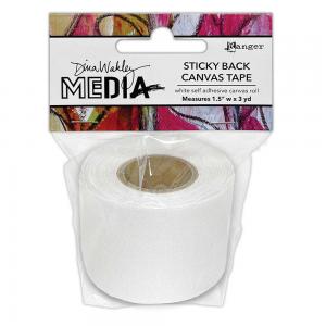 Dina Wakley Media Sticky Back Canvas Tape 1 1/2" [MDA84587]