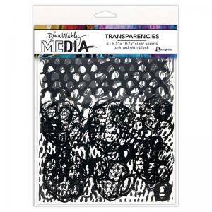 Dina Wakley Media Transparencies - Pattern Play Set 1 [MDA80558]
