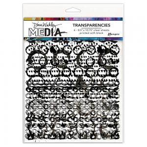 Dina Wakley Media Transparencies - Pattern Play Set 2 [MDA82064]
