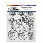 Dina Wakley Media Transparencies - Tinies Set 1 [MDA82637]