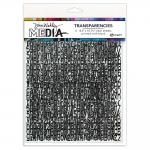 Dina Wakley Media Transparencies - Typography Set 2 [MDA82668]