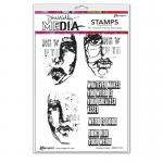 Dina Wakley Media Unmounted Rubber Stamp - Greatest Asset [MDR77770]