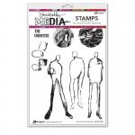 Dina Wakley Media Unmounted Rubber Stamp - You Are The Universe [MDR74830]