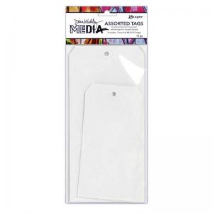 Dina Wakley Media White Tag Assortment - Large [MDA64619]