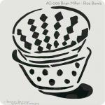 Donna Downey Artist Gang Stencil - Rice Bowls [AG-009]