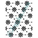 Joggles Stencils - Dotted Flowers [10-33789]