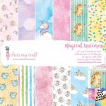Dress My Craft 6" x 6" Paper Pad - Magical Unicorns [DMCP1849]
