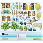Dress My Craft Motif Sheets - Berry & Jerry Volume 1 [DMCP5897]