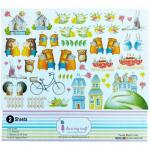 Dress My Craft Motif Sheets - Berry & Jerry Volume 2 [DMCP5908]