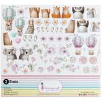 Dress My Craft Motif Sheets - Chickoo & Friends [DMCP5567]