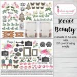 Dress My Craft Motif Sheets - Iconic Beauty [DMCP4247]