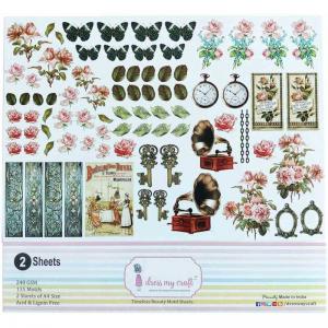 Dress My Craft Motif Sheets - Timeless Beauty [DMCP6216]