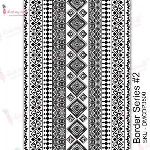Dress My Craft Transfer Me Sheet - Border Series #2 [DMCDP3500]