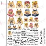 Dress My Craft Transfer Me Sheet - Cutie Pets [DMCDP4699]