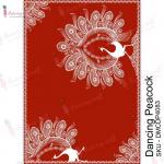 Dress My Craft Transfer Me Sheet - Dancing Peacock [DMCDP4083]