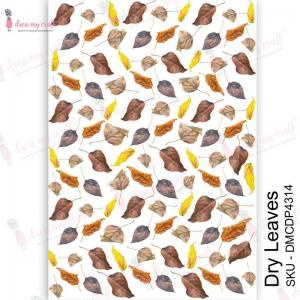Dress My Craft Transfer Me Sheet - Dry Leaves [DMCDP4314]