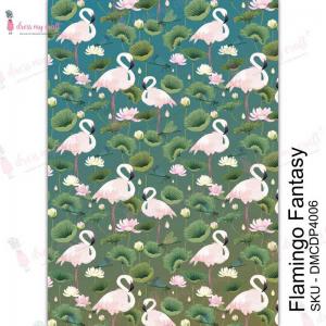 Dress My Craft Transfer Me Sheet - Flamingo Fantasy [DMCDP4006]