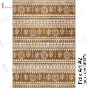 Dress My Craft Transfer Me Sheet - Folk Art #2 [DMCDP3874]