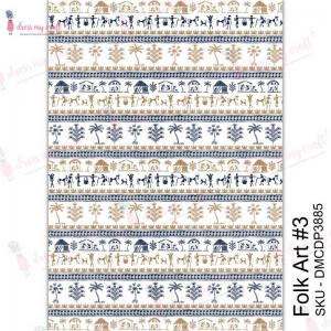 Dress My Craft Transfer Me Sheet - Folk Art #3 [DMCDP3885]