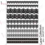 Dress My Craft Transfer Me Sheet - Lace Collection [DMCDP1542]