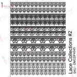 Dress My Craft Transfer Me Sheet - Lace Collections #2 [DMCDP4545]