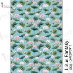 Dress My Craft Transfer Me Sheet - Lotus Fantasy [DMCDP3918]