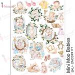 Dress My Craft Transfer Me Sheet - Mini Moo Babies [DMCDP4171]