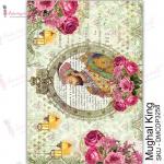 Dress My Craft Transfer Me Sheet - Mughal King [DMCDP3258]