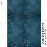 Dress My Craft Transfer Me Sheet - Sparkling Hearts [DMCDP5678] - ON SALE!