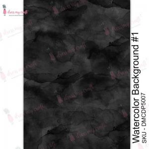 Dress My Craft Transfer Me Sheet - Watercolor Background #1 [DMCDP5007]