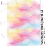 Dress My Craft Transfer Me Sheet - Watercolor Background #2 [DMCDP5018]