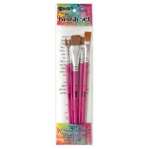 Dylusions 5 Piece Brush Set [DYA78456]
