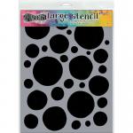 Dylusions 9" x 12" Stencil - Boulders [DYS68686]