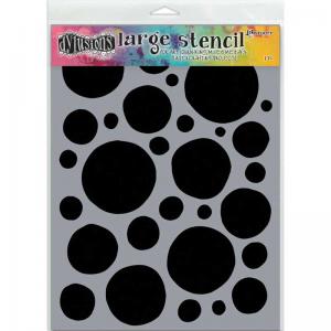 Dylusions 9" x 12" Stencil - Boulders [DYS68686]
