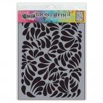 Dylusions 9" x 12" Stencil - Brush Strokes [DYS87557]
