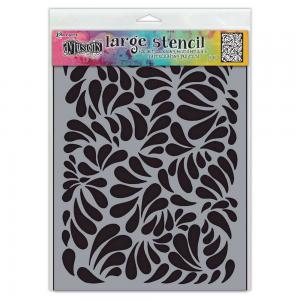 Dylusions 9" x 12" Stencil - Brush Strokes [DYS87557]