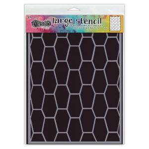 Dylusions 9" x 12" Stencil - Coffins [DYS85027]