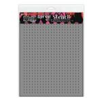 Dylusions 9" x 12" Stencil - Double Dot Grid [DYS94975]