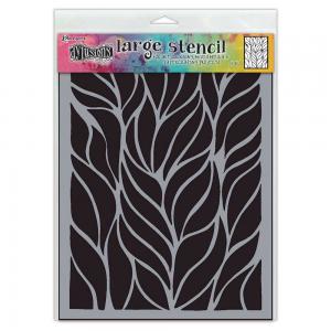 Dylusions 9" x 12" Stencil - Fronds Of Fun [DYS87588]