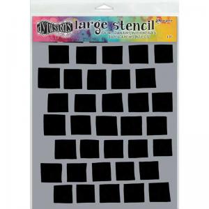Dylusions 9" x 12" Stencil - Grid [DYS68693]