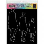 Dylusions 9" x 12" Stencil - Jay [DYS55556]