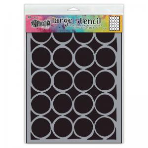 Dylusions 9" x 12" Stencil - Martha's Most Massive Mat [DYS79828]
