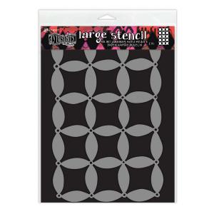 Dylusions 9" x 12" Stencil - Outer Peace [DYS95002]
