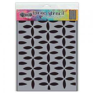 Dylusions 9" x 12" Stencil - Retro Grid [DYS85072]