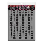 Dylusions 9" x 12" Stencil - Scale Up [DYS95019]